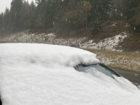 KAKVA GREŠKA: Vozio automobil prekriven snijegom, a kada ga je zaustavila policija već je bilo kasno…