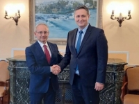 RAZGOVORI U PREDSJEDNIŠTVU BiH: Bećirović se susreo sa ambasadorom Italije, bilo je govora o...