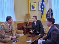 SUSRETI U PREDSJEDNIŠTVU BiH: Bećirović i Mašović o izazovima s kojima se suočavaju Oružane snage BiH