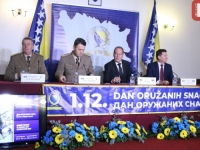 'SB' NA PRES-KONFERENCIJI POVODOM DANA ORUŽANIH SNAGA BiH: Ministar Podžić otkrio - 'Pretpostavljam da će referendum odlučiti o članstvu BiH u NATO' (FOTO)