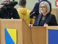 PREDSTAVNIČKI DOM PARLAMENTA BiH: Borjana Krišto potvrđena za predsjedavajuću Vijeća ministara BiH (FOTO)