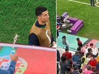 INCIDENT NA STADIONU: Navijač Maroka šokirao Ronalda, odmah su reagirali zaštitari...