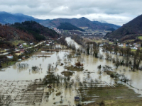 APOKALIPTIČNI PRIZORI: Pogledajte iz zraka kako izgleda poplavljeno Rudo (VIDEO)