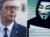 'HEJ, PUTINOVA LUTKO, GDJE SI...': Hakerska grupa Anonymous poslala novu poruku Aleksandru Vučiću