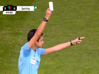 GLEDAOCI OSTALI U ČUDU: Sutkinja na susretu Benfice i Sportinga pokazala bijeli karton (VIDEO)