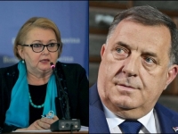 'BEZOBRAZNI IDIOT, ON JE ZA MENTALNE INSTITUCIJE': Žestoke reakcije na društvenim mrežama zbog prijetnji Milorada Dodika ministrici Turković