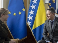 BEĆIROVIĆ RAZGOVARAO SA KOMANDANTICOM NATO ŠTABA U SARAJEVU: 'Stati na put destruktivnom djelovanju'