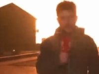 PROCURIO VIDEO: Granata eksplodirala kraj novinara koji se javljao uživo iz Ukrajine, pogledajte kako je završilo...