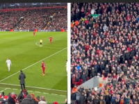 OVO TREBA ZARADITI NA ANFIELDU: Ovako su reagovali navijači Liverpoola kad su iz igre izašli Benzema i Modrić (VIDEO)