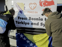 NAJPOTREBNIJE STVARI: Prvi kamion s pomoći krenuo ka Turskoj, do kraja sedmice kreće i veliki konvoj (FOTO)