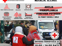 AKCIJA CRVENOG KRIŽA NOVO SARAJEVO: I u nedjelju možete donirati pomoć za Tursku i Siriju, evo šta je najpotrebnije