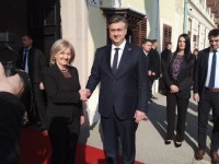BORJANA KRIŠTO U POSJETI HRVATSKOJ: Nakon sastanka s Plenkovićem, slijede susreti i sa... (VIDEO)