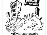 CHARLIE HEBDO OBJAVIO KARIKATURU O POTRESU, IZ TURSKE STIGLA PORUKA: 'Utopite se u svom bijesu i mržnji'