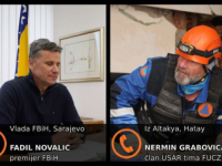 FADIL NOVALIĆ RAZGOVARAO SA SPASIOCEM IZ FEDERACIJE BiH U HATAYU: 'Smatramo vas herojima' (VIDEO)