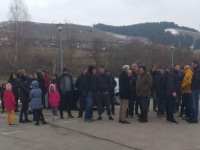 PROTEST U GACKU: Nezadovoljni politikom Dodikove vlasti, žele posao u termoelektrani (VIDEO)