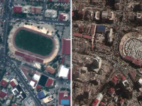 PRIZORI KATASTROFE IZ ZRAKA: Pogledajte satelitske slike turskih gradova prije i poslije potresa (FOTO)