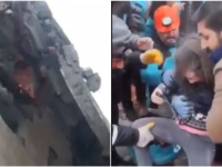 STRAVIČNE SCENE: Spasioci izvukli djevojčicu iz uništene zgrade, čovjek prikliješten među komadima betona (VIDEO)