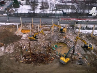INVESTICIJA NJEMAČKE KORPORACIJE: Kako iz zraka izgleda izgradnja Lidla u Sarajevu (VIDEO)