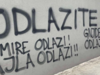 BORBA PROTIV UPRAVE U TITOVOJ ULICI: Uvredljivi grafiti protiv čelnih ljudi FK Sarajevo