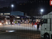 'SB' NA LICU MJESTA; NAKON DESET DANA DANONOĆNOG RADA:  Konvoj od 54 šlepera iz Sarajeva krenuo za Tursku (FOTO)