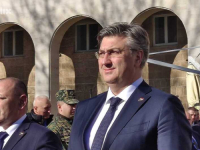 POLITIČKI SKUP U MOSTARU: Hrvatski premijer Andrej Plenković stigao na sjednicu HNS-a BiH