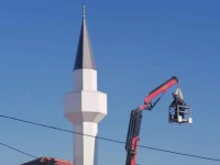 LIJEPE VIJESTI SA JUGA ZEMLJE: Podignuta munara na jedinoj džamiji na području Općine Neum (FOTO)