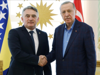 SVEČANO U ISTANBULU: Erdogan ugostio Komšića u palači Vahdettin