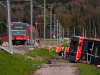 MOGUĆI UZROK SU OLUJNI VJETROVI: Dva voza izletjela sa šina u Švicarskoj, više povrijeđenih
