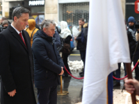 'SB' ISPRED VJEČNE VATRE U SARAJEVU: Članovi Predsjedništva BiH i brojne druge delegacije položile cvijeće povodom Dana nezavisnosti BiH (FOTO)