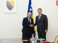 'SB' NA LICU MJESTA: Bećirović se sastao sa Sarazzinom, istaknuti dobri odnosi BiH i Njemačke (FOTO)