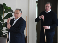 NAKON TROSATNOG RAZGOVORA: Vučić i Orban odigrali partiju bilijara