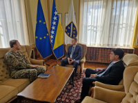 BEĆIROVIĆ RAZGOVARAO SA GENERAL-PUKOVNIKOM MAŠOVIĆEM: Oružane snage su jedan od ključnih segmenata sistema sigurnosti BiH