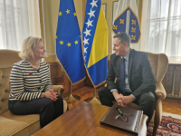 BEĆIROVIĆ RAZGOVARAO SA AMBASADORICOM VERMEULEN: Belgija podržava Bosnu i Hercegovinu na putu EU integracija