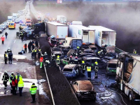 STRAVIČAN LANČANI SUDAR: Na autocesti u Mađarskoj sudarilo se 37 automobila i pet kamiona, ima povrijeđenih (FOTO, VIDEO)