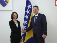 'SB' U PREDSJEDNIŠTVU BIH: Bećirović s francuskom državnom sekretarkom razgovarao o Macronovoj ideji nove političke zajednice (FOTO)
