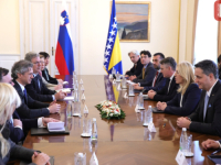 POZNATE TEME RAZGOVORA ČLANOVA PREDSJEDNIŠTVA BiH SA PREMIJEROM SLOVENIJE: Dodjela kandidatskog statusa važna prekretnica na putu Bosne i Hercegovine ka EU