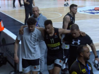 NAJVEĆI SKANDAL EUROPSKE KLUPSKE KOŠARKE: Opća tučnjava u Madridu, svi igrači isključeni, Yabusele davio Exuma, Partizan slavio u prekinutoj utakmici…