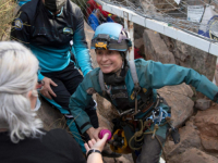 SVOJ IZAZOV ZAPOČELA PRIJE IZBIJANJA RATA U UKRAJINI: Nakon 500 dana u 70 metara dubokoj pećini, Španjolka izašla na svjetlo dana (FOTO)