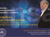 ZA IZUZETAN DOPRINOS RAZVOJU UMJETNOSTI: Sutra promocija počasnog doktora Univerziteta u Sarajevu Brace Dimitrijevića