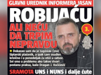 VLASNIK REŽIMSKOG TABLOIDA INFORMER DRAGAN J. VUČIĆEVIĆ: 'Sutra idem u zatvor'