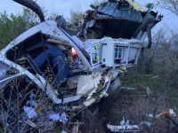 ZASTRAŠUJUĆE SCENE S LICA MJESTA: Srušio se helikopter, nema preživjelih, dijelovi letjelice rasuti okolo....