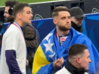 HADŽIBEGIĆ JE NA POTEZU: Said Hamulić osvajanje Kupa Francuske slavio ogrnut zastavom BiH
