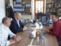 RAZGOVARANO O POLOŽAJU POVRATNIKA: Hurtić posjetio glavnog imama i predsjednika Medžlisa Islamske zajednice Trebinje