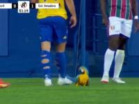 NEOBIČAN POSJETILAC: Pogledajte kako je papagaj prekinuo nogometnu utakmicu (VIDEO)