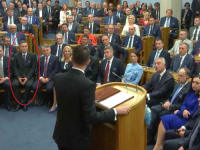 SVEČANO SE OB(R)UKAO: Denis Bećirović kasno javio da dolazi, pa ga jedva 'ugurali' u prvi red na inauguraciji Jakova Milatovića! (FOTO)