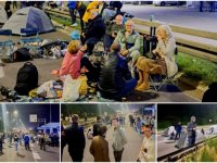 'DEŽURE' U BEOGRADU TOKOM NOĆI: Građani proveli noć na autoputu, traže ispunjenje zahtjeva i poručuju...