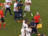 NEPRIJATNE SCENE NA UTAKMICI: Fizički okršaj omladinaca Portugala i Francuske na Evropskom prvenstvu (VIDEO)