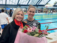 FORMA SE BRUSI ZA OLIMPIJSKE IGRE: Sjajnu Lanu Pudar na mitingu u Barceloni bodrila i ambasadorica BiH u Španjolskoj Danka Savić