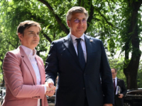 'U DIJALOGU I SMIRENOM OZRAČJU': Andrej Plenković se susreo sa Anom Brnabić (FOTO)