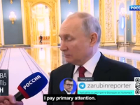 RIJETKO TO ČINI: Putin se pojavio na državnoj televiziji (VIDEO)